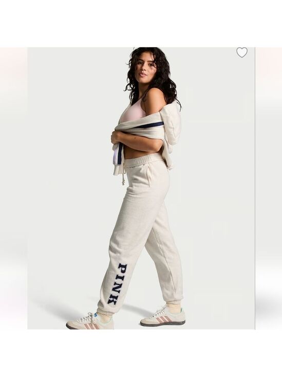 PINK Victoria's Secret Pants - New VS PINK Ivy Fleece Campus Sweatpants